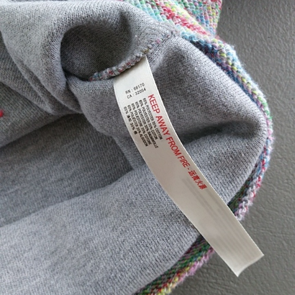 Anthropologie Saturday Sunday Aphra Space Dyed Rainbow Knit Top View 6
